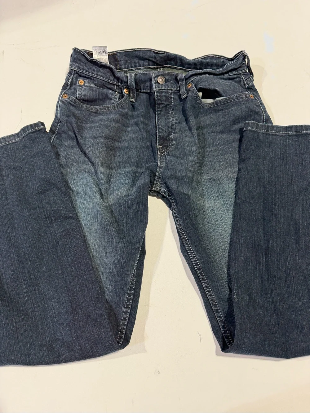 Levi's Men's Blue Straight-Leg Jeans 29x30